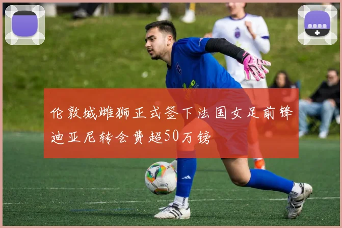 伦敦城雌狮正式签下法国女足前锋迪亚尼转会费超50万镑